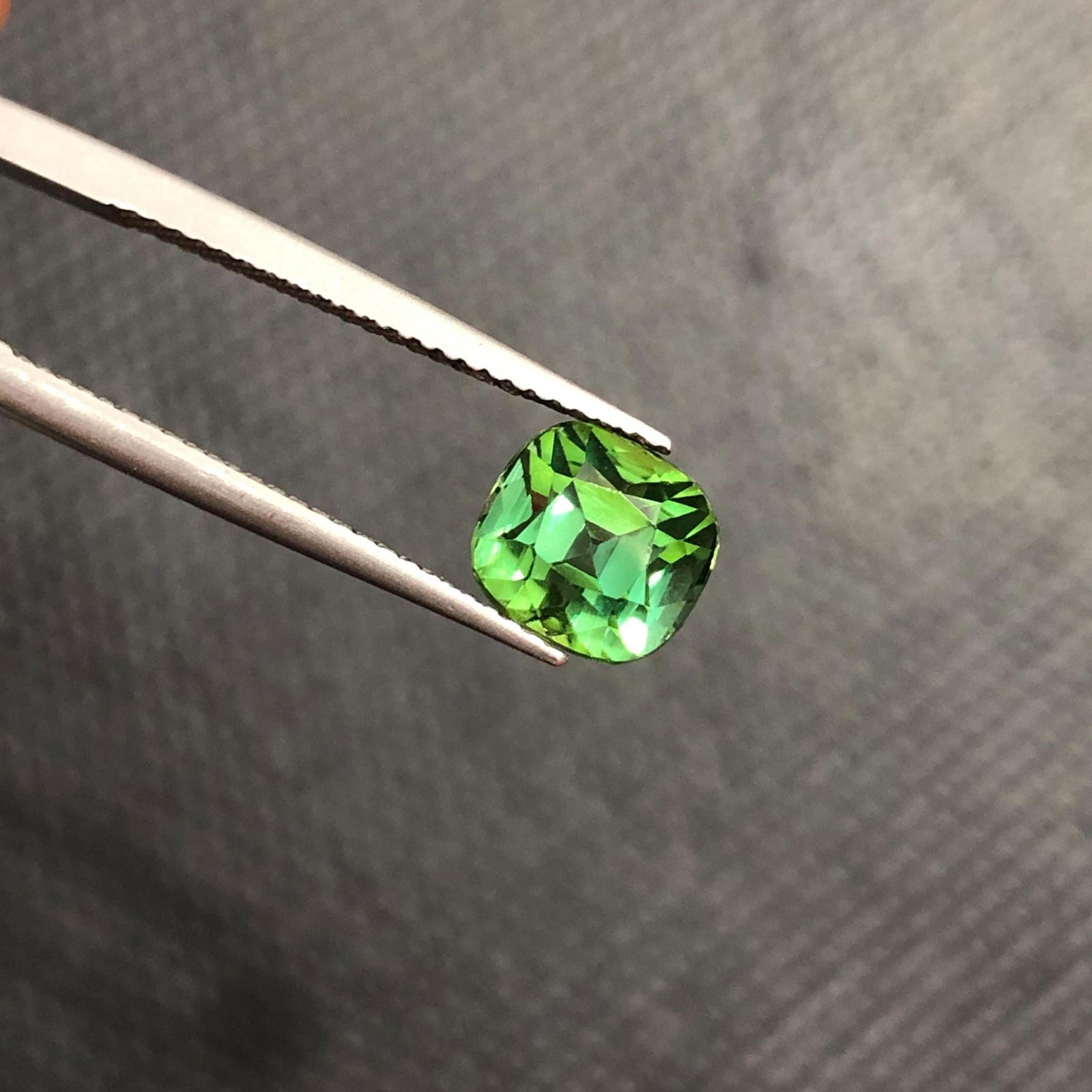 Afghan Bluish Green Tourmaline Gemstone: 3.05 Carat Cushion Cut: Title:Afghan Bluish Green Tourmaline Gemstone: 3.05 Carat Cushion Cut Description:Materials: Gemstone: Tourmaline Carat weight: 3.05 Tourmaline Details: • Weight : 3.05 carat • Dimension :