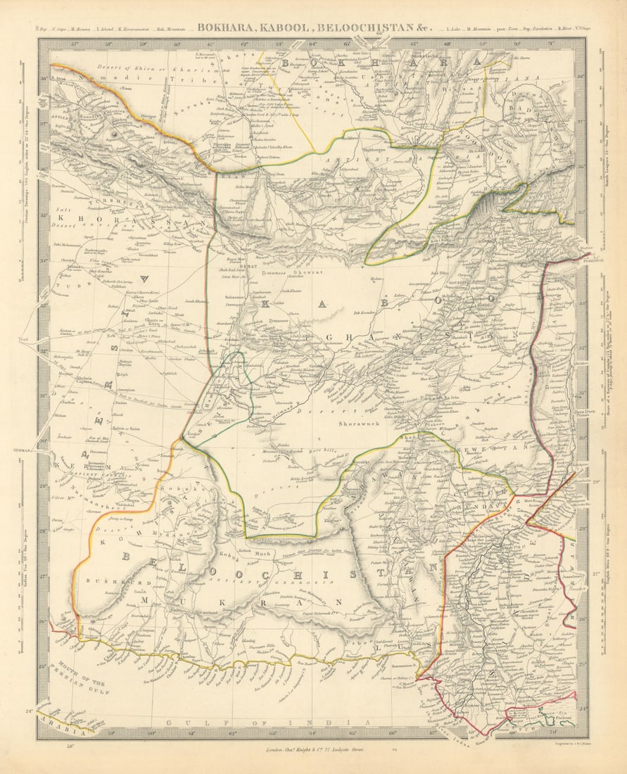 BOKHARA KABUL & BALUCHISTAN. Afghanistan Khorassan Sinde Pakistan. SDUK 1851 map: Title: BOKHARA KABUL & BALUCHISTAN. Afghanistan Khorassan Sinde Pakistan. SDUK 1851 map Description: BOKHARA, KABOOL AND BELOOCHISTAN &c.' by S.D.U.K. - Society for the Diffusion of Useful Knowled