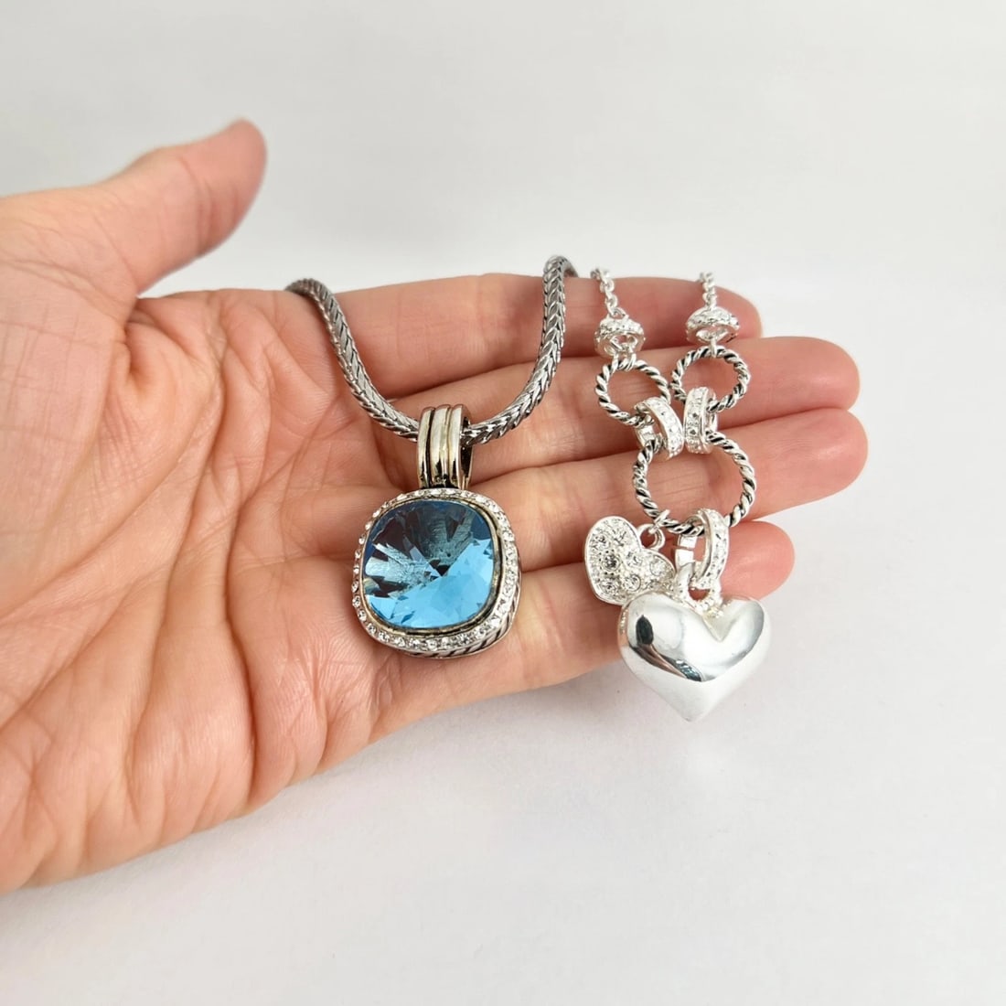 Vintage Estate Mixed Jewelry Lot, Topaz Gold-Plated More, 20 Pieces, 125.33 Gram - 4