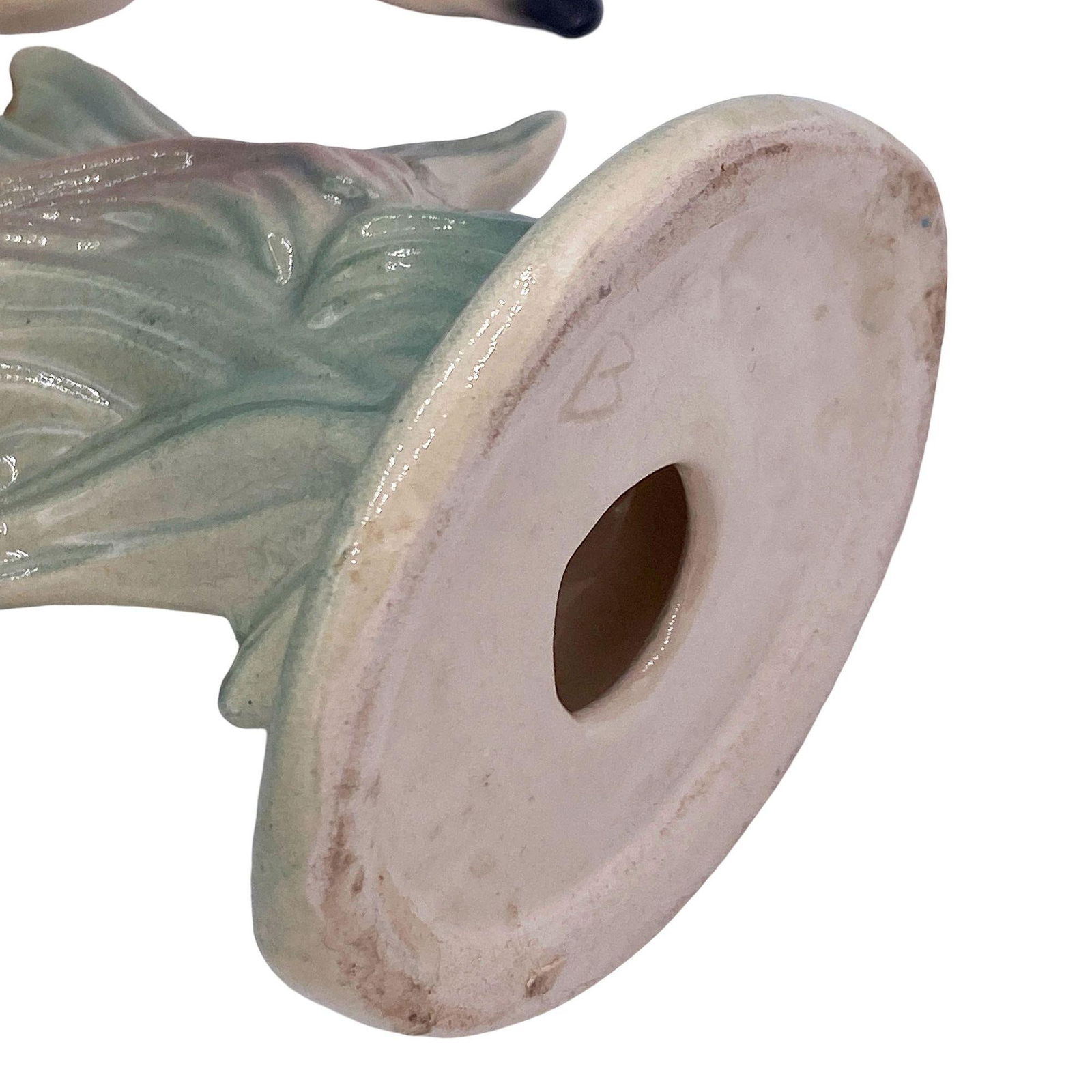 Mid-century Pink Drinking Flamingo Ceramic Tabletop Sculpture Set By Brad Keeler - 5