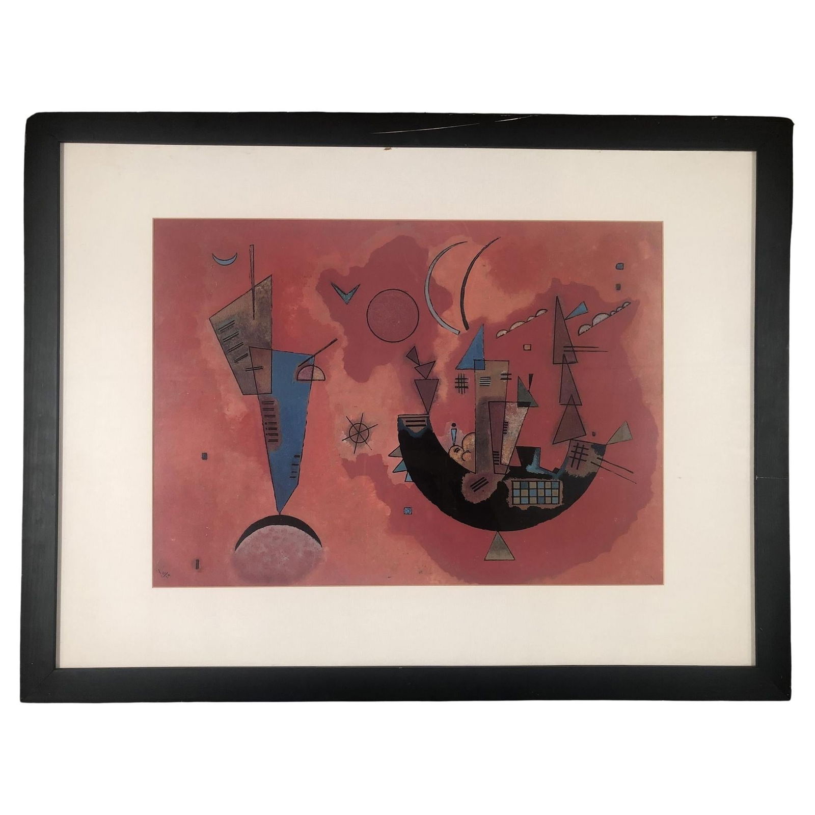 Mit und Gegen Wall Art by Wassily Kandinsky Giclee Print - 2