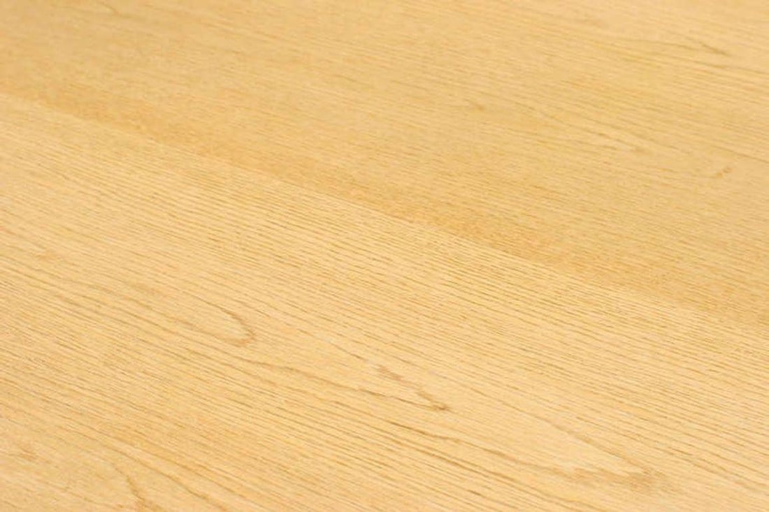 Florence Knoll Oak and Re-Chromed Steel Base Dining or Conference Table - 6