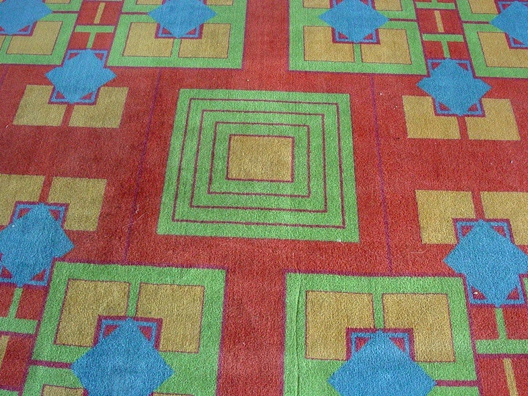 11' Art Deco Rug from the Arizona Biltmore by Albert Chase McArthur - 3