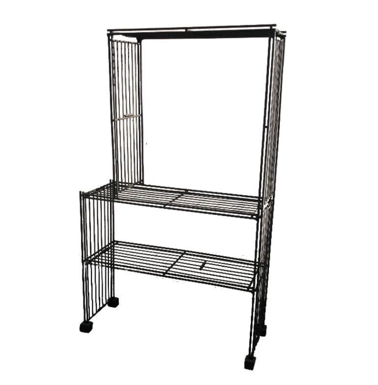 Mid-Century 3-Tier Iron Wire Art Display Shelf Bookshelf Etagere - 15