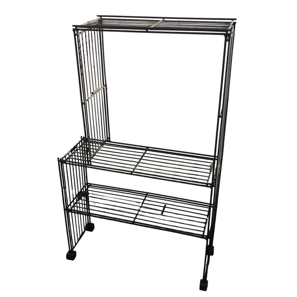 Mid-Century 3-Tier Iron Wire Art Display Shelf Bookshelf Etagere - 16