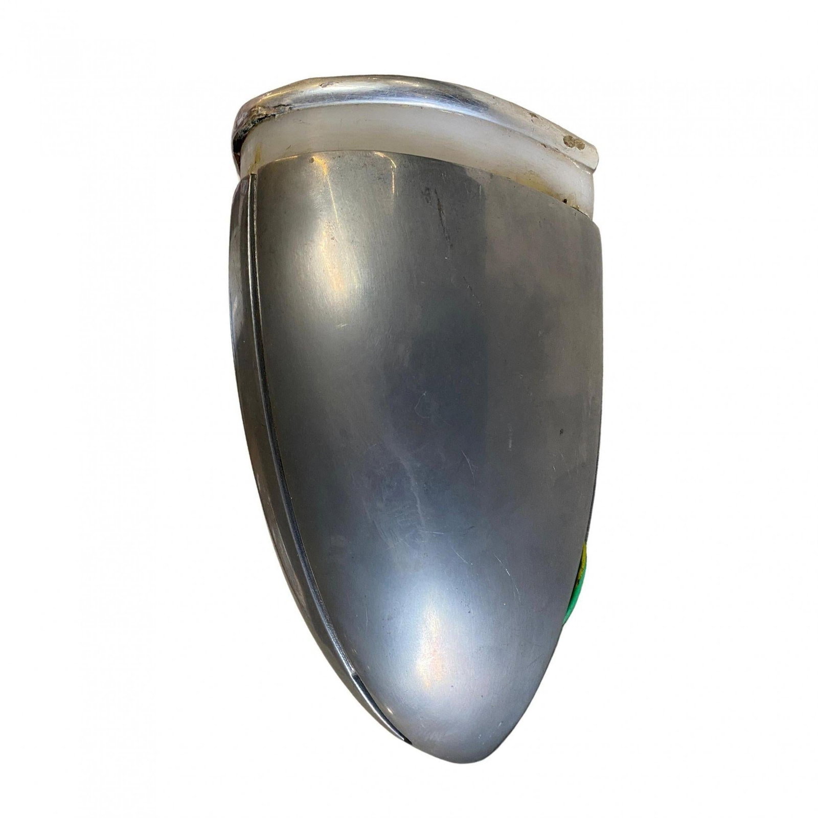 Brushed Aluminum Art Deco Style Wall Sconces, 12 Available - 17