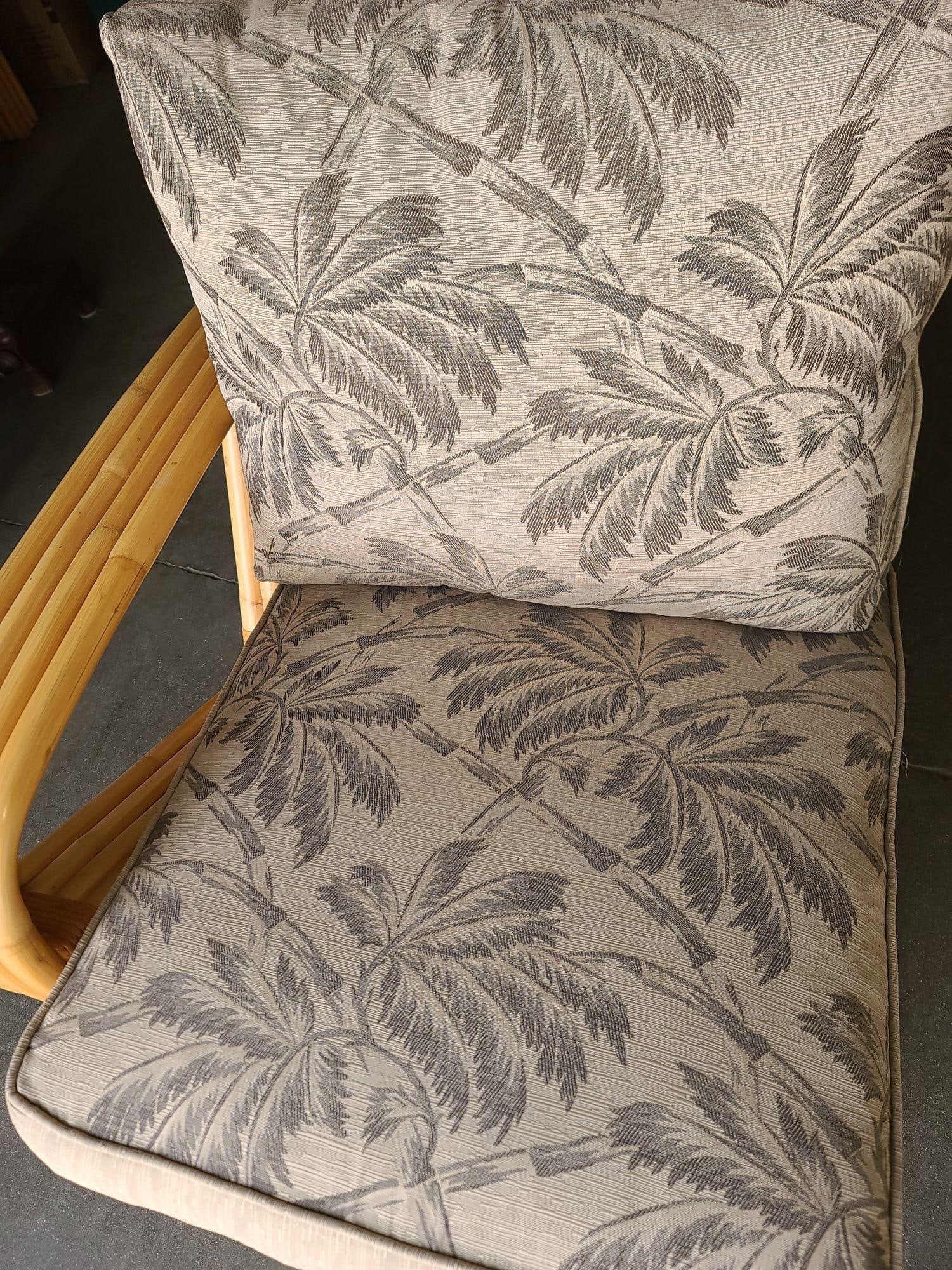 Impeccably Restored Paul Frankl Four Strand Rattan 4 Seat Corner Sectional So - 10