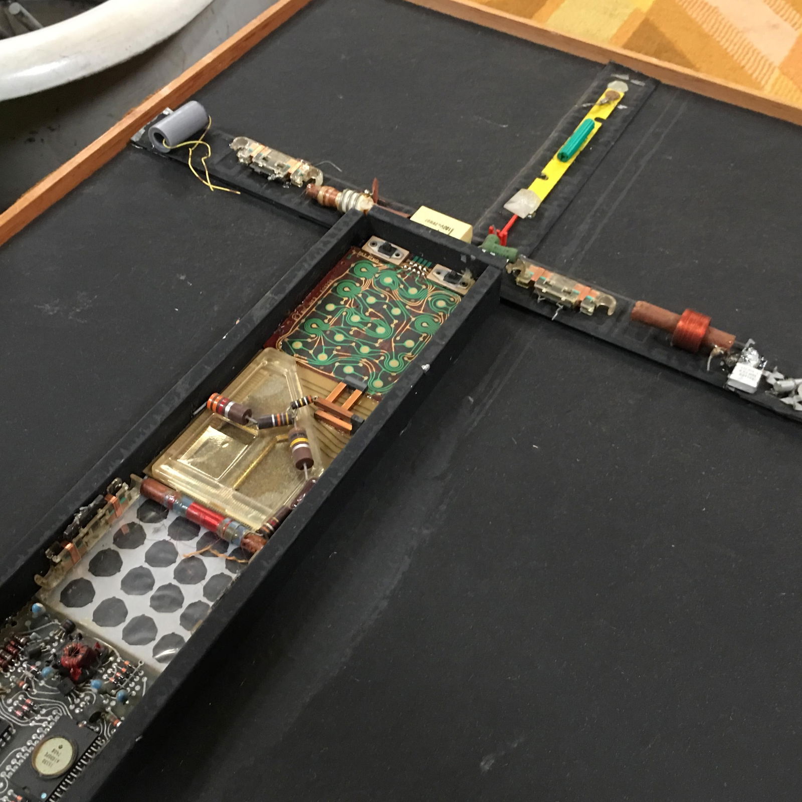 Abstract "Stations of The Cross" Untitled 5 Artography Wall Sculpture by Pasqual - 9