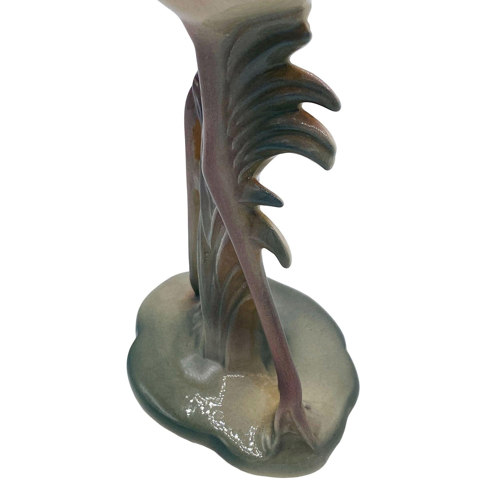 Mid-century Pink & Green Flamingo Ceramic Tabletop Sculpture Pair By Brad Keeler - 13