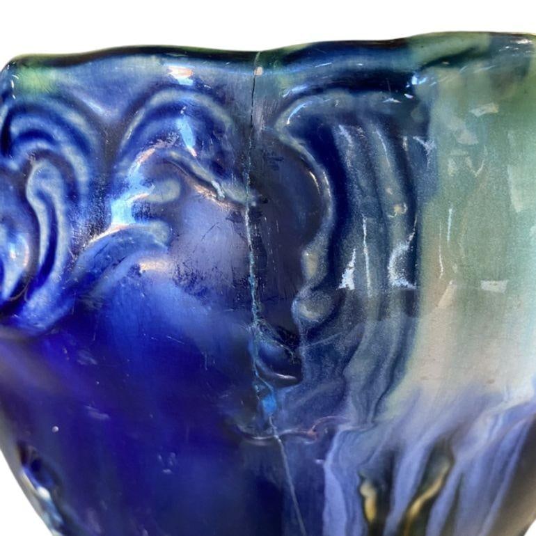 Robinson Ransbottom Pottery Jardiniere Planter & Pedestal - 2