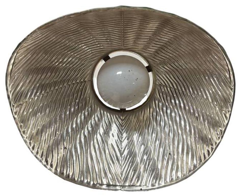 1930's Green Mercury Glass Industrial Pendant Light - 8 Available! - 6