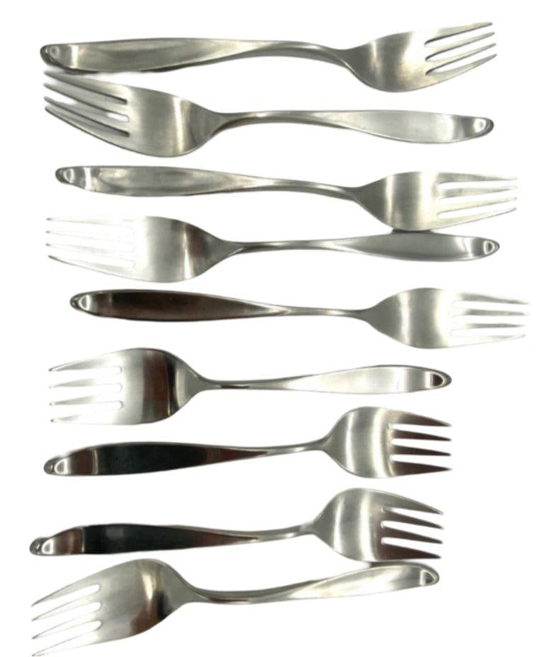 Don Wallace for Lauffer Design 2 Stainless Steel Set of 42 - 12