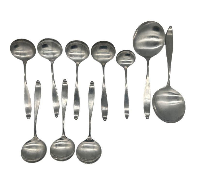 Don Wallace for Lauffer Design 2 Stainless Steel Set of 42 - 14