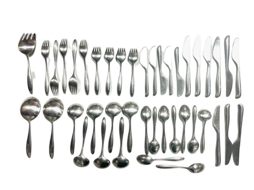 Don Wallace for Lauffer Design 2 Stainless Steel Set of 42 - 16