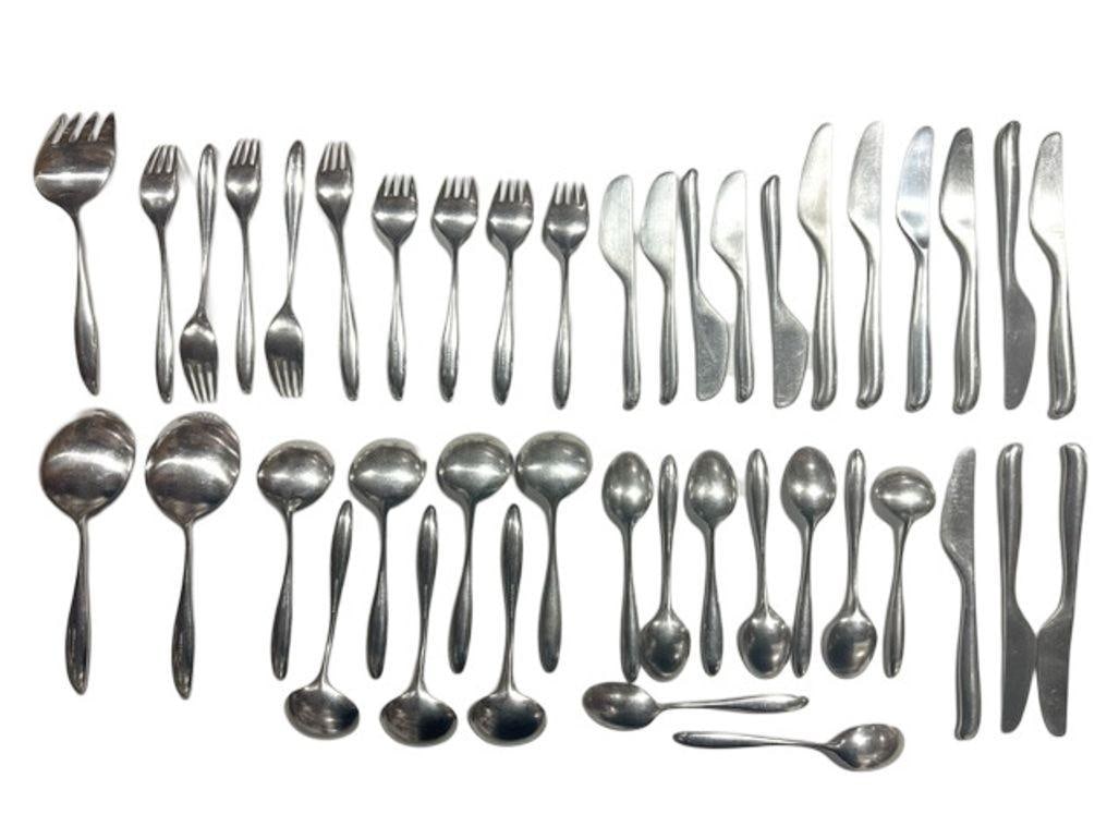 Don Wallace for Lauffer Design 2 Stainless Steel Set of 42 - 19