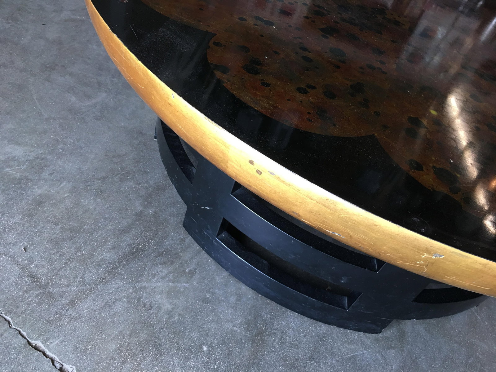 Muller & Barringer for Kittinger Coffee Table with Lacquer Top, Circa 1950 - 11