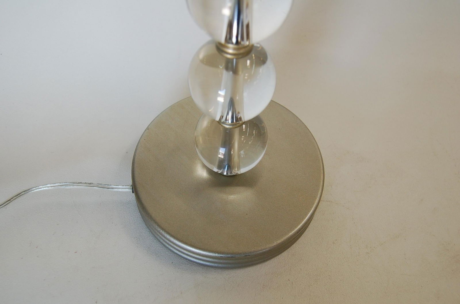 Stacked Crystal Five Ball Table Lamp - 4