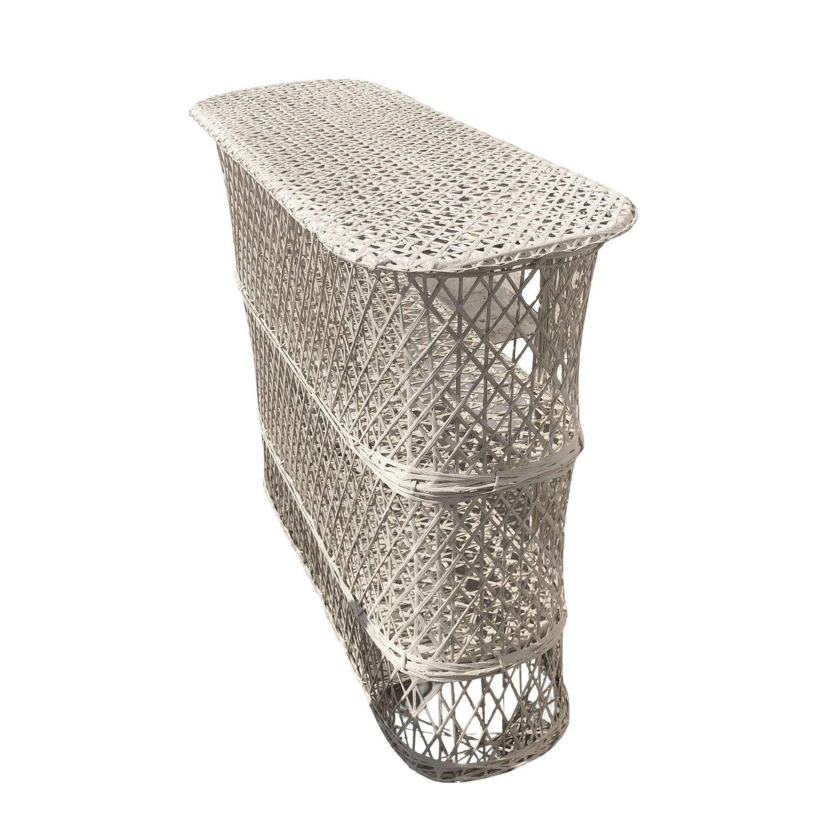 Mid Century Spun Fiberglass Barstool and Dry Bar Set by Woodard - 12