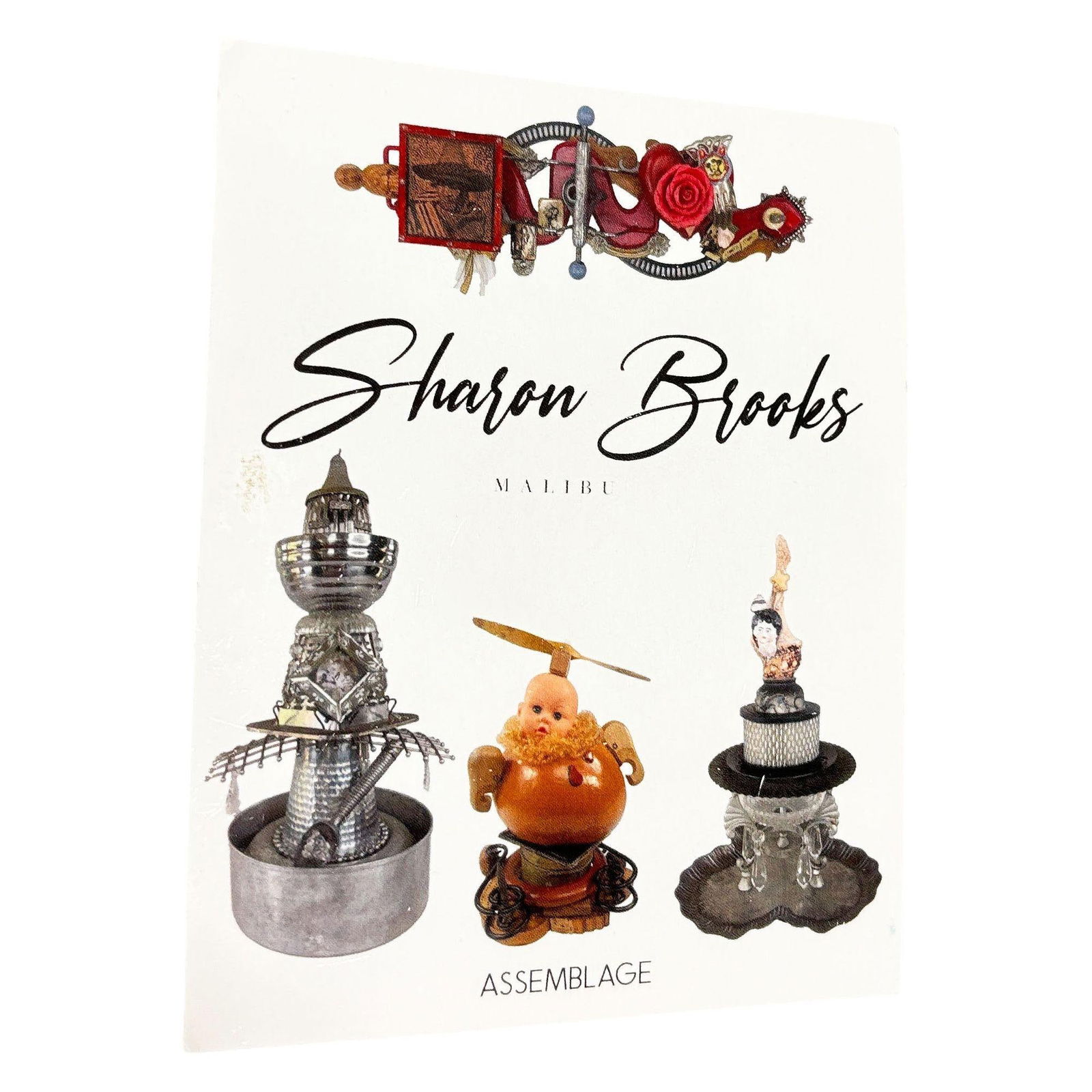 2013 Untitled "Assemblage" Found Art Wall Sculpture by Sharon Brooks w/ Catalog - 5