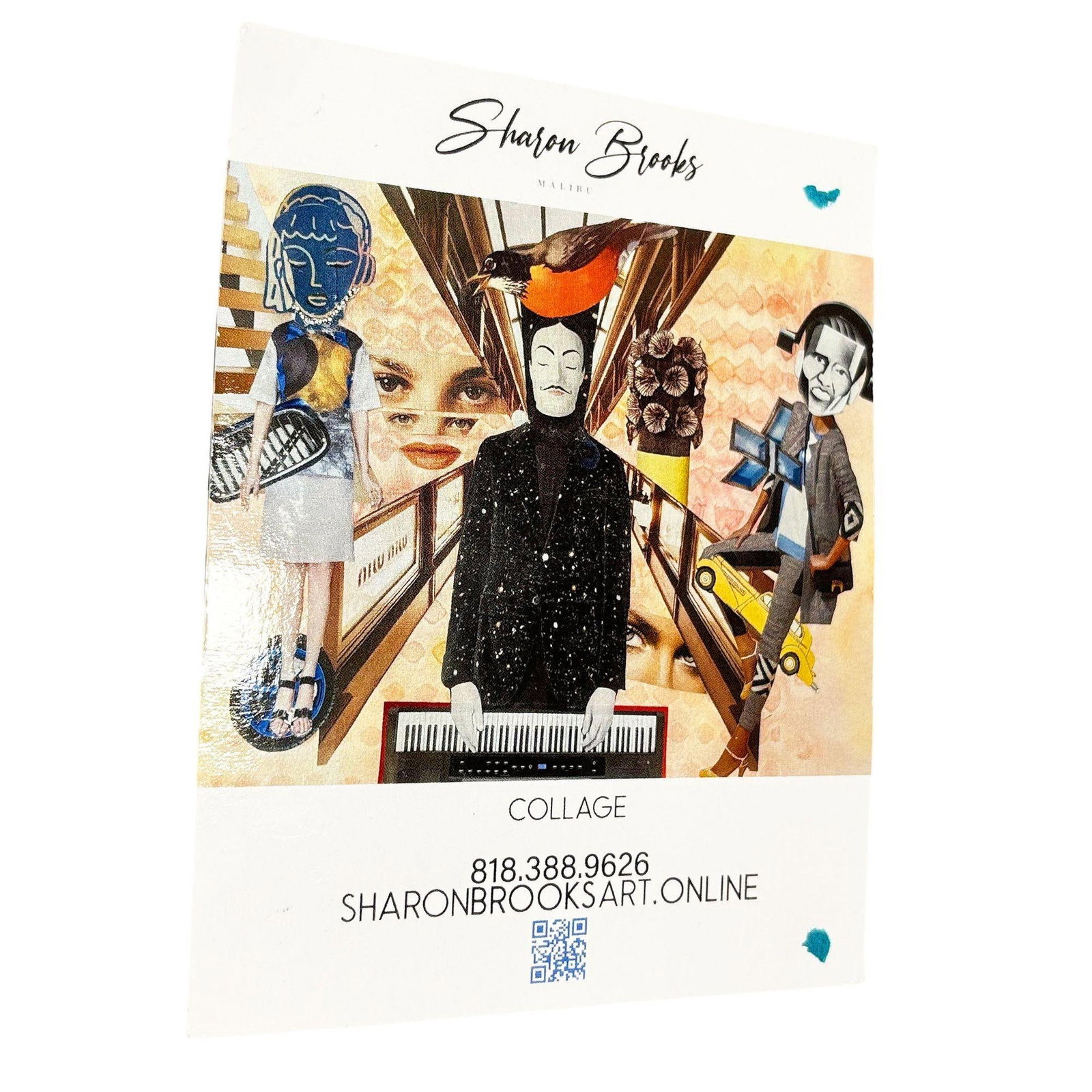 2013 Untitled "Assemblage" Found Art Wall Sculpture by Sharon Brooks w/ Catalog - 6