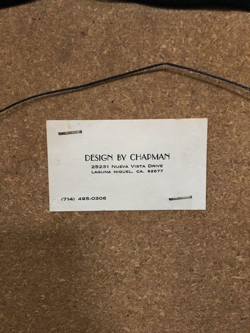 Golfing Man String Nail Art Silver and Gold on Blackby Chapman, Pair - 2