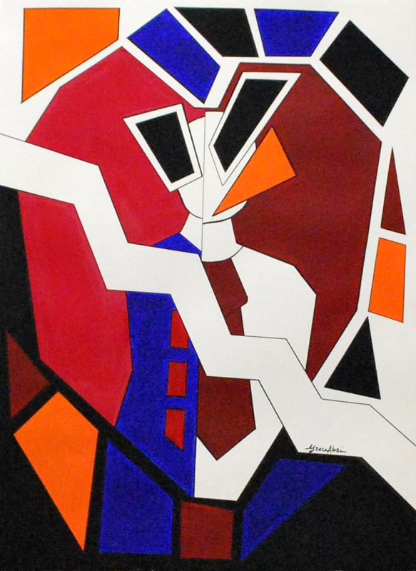 Grace Absi Brake up 2011 Acrylic Painting on Arches Paper Framed: Title: Grace Absi Brake up 2011 Acrylic Painting on Arches Paper Framed Artist: Grace Absi Description: Title: Brake up Artist: Grace Absi Country: USA Medium: Acrylic Painting on Arches Paper 