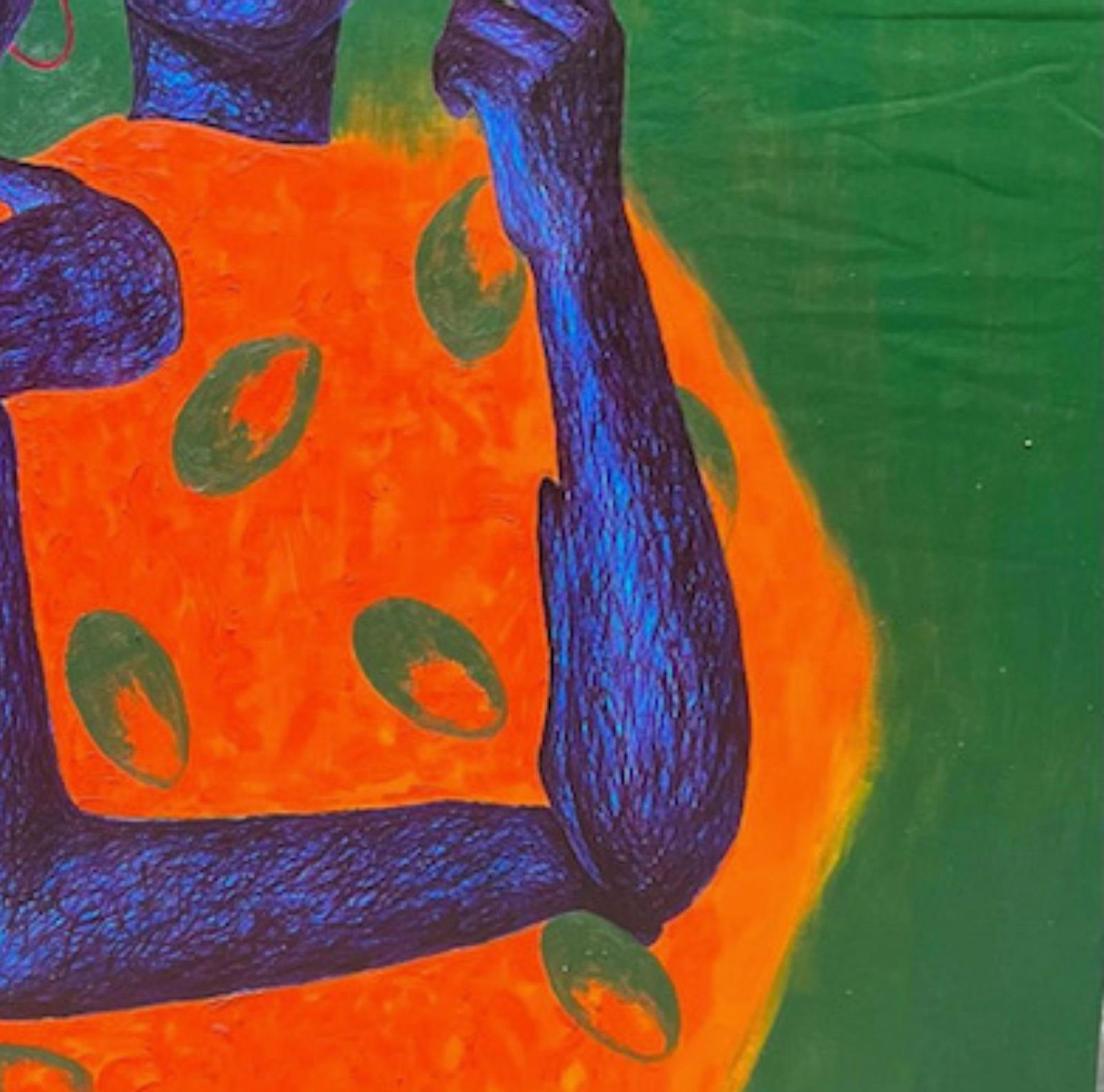 Daniel Owoeye, True Friend 2 - 21st Century, Contemporary, Figurative Portrait, Women Love Men, 2024 - 9