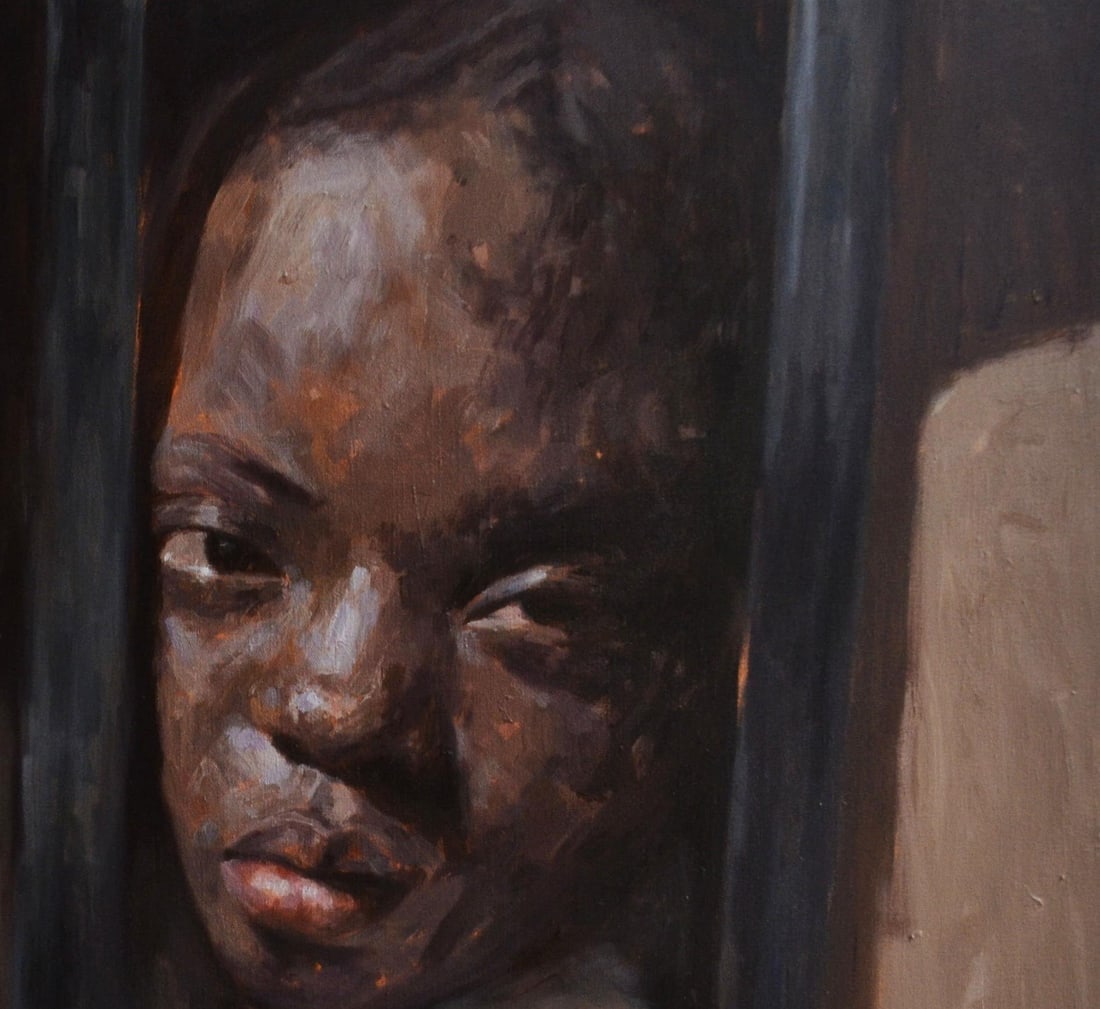 John Ali, Better Tomorrow - 21st Century, Contemporary, Figurative Portrait, Children Art, 2024 - 13