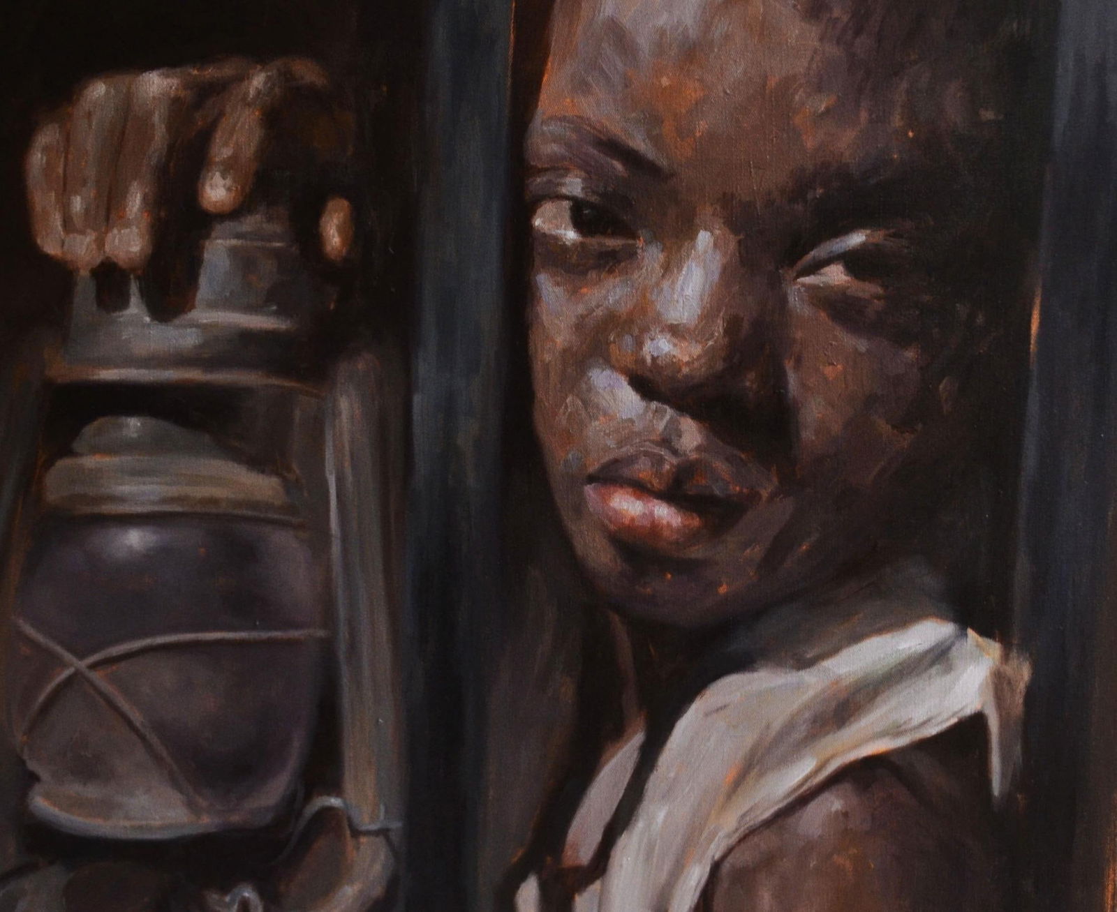 John Ali, Better Tomorrow - 21st Century, Contemporary, Figurative Portrait, Children Art, 2024 - 16