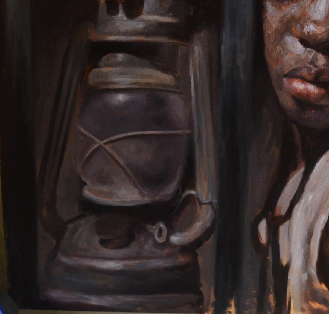 John Ali, Better Tomorrow - 21st Century, Contemporary, Figurative Portrait, Children Art, 2024 - 2