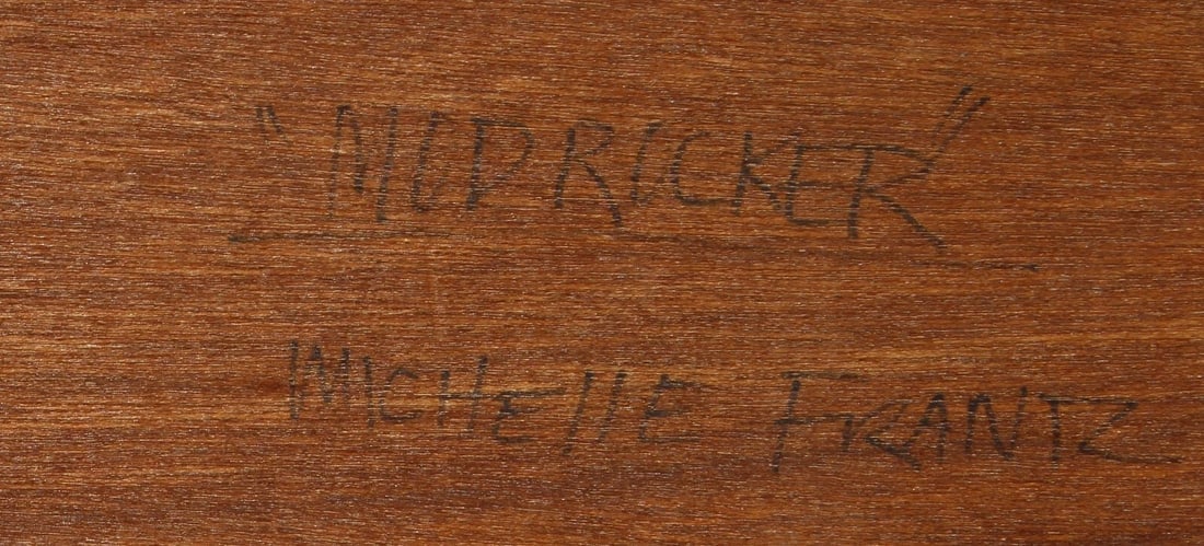 MICHELLE FRANTZ Exhibited Modernist painting titled Mod Rocker 1996 - 6