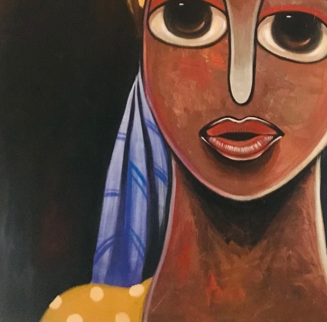 Achike Miracle Anayo, Aisha - 21st Century, Contemporary, Figurative. Neo-Expressionism, Africa, - 8