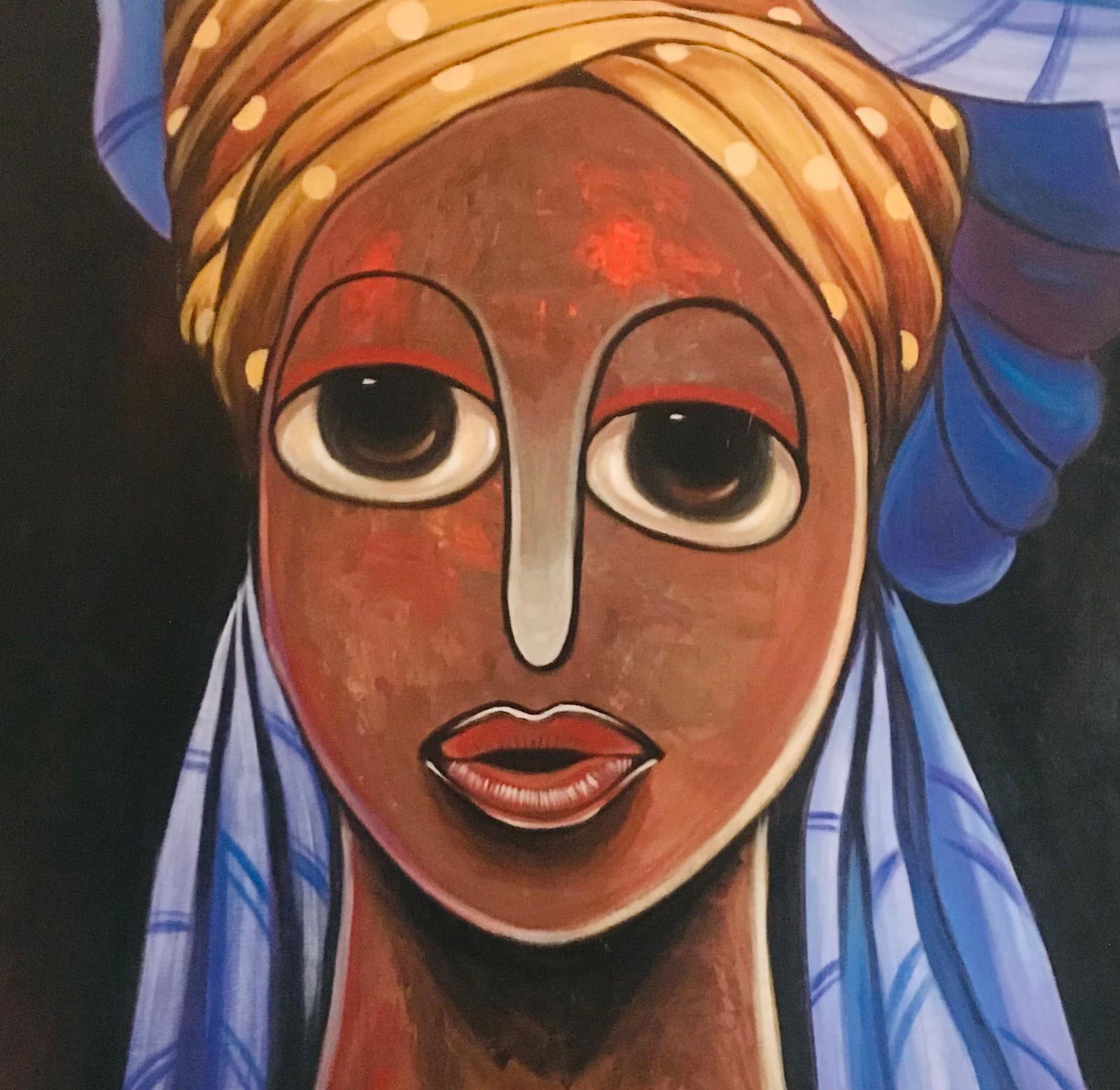 Achike Miracle Anayo, Aisha - 21st Century, Contemporary, Figurative. Neo-Expressionism, Africa, - 10