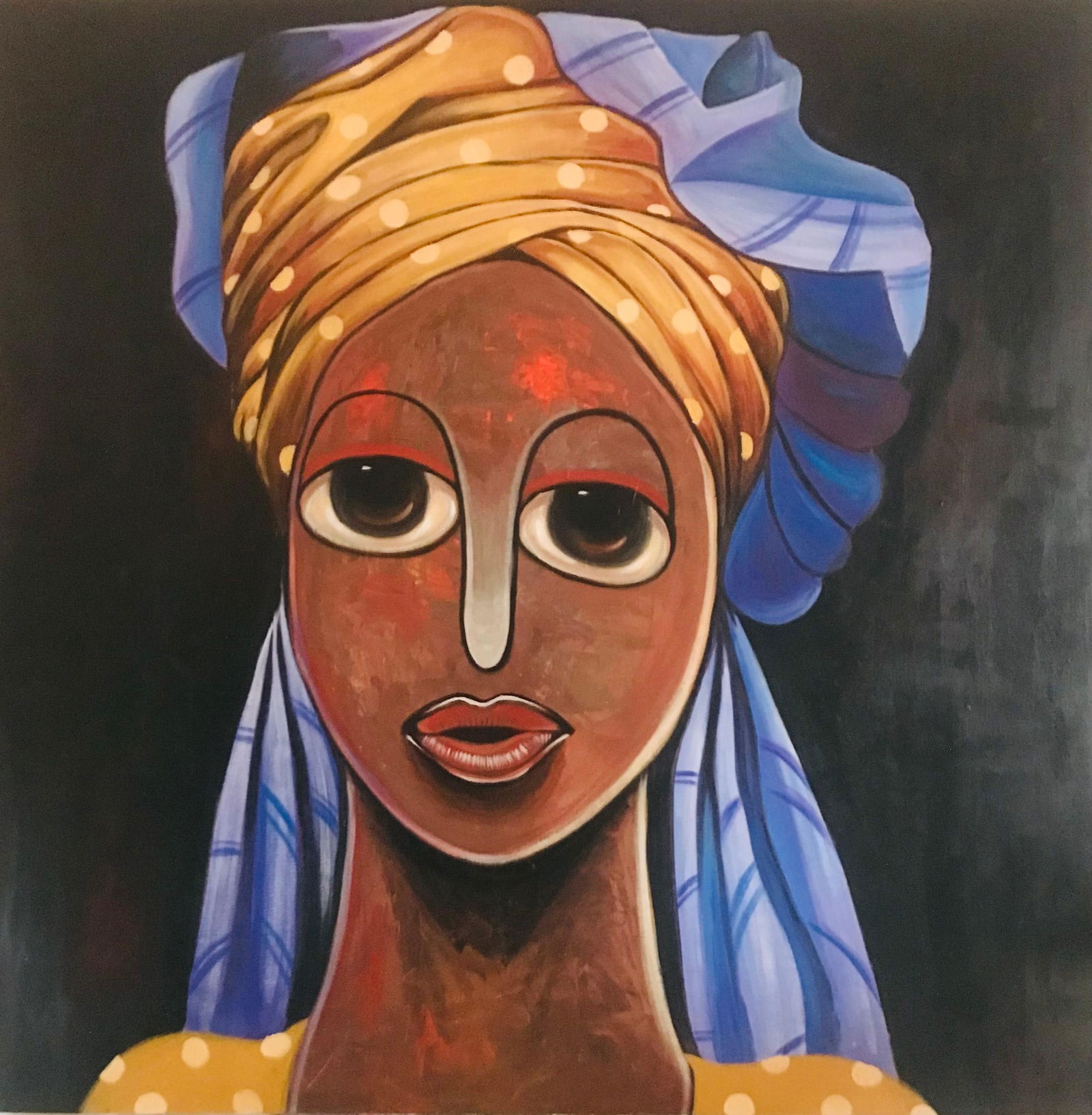 Achike Miracle Anayo, Aisha - 21st Century, Contemporary, Figurative. Neo-Expressionism, Africa, - 11