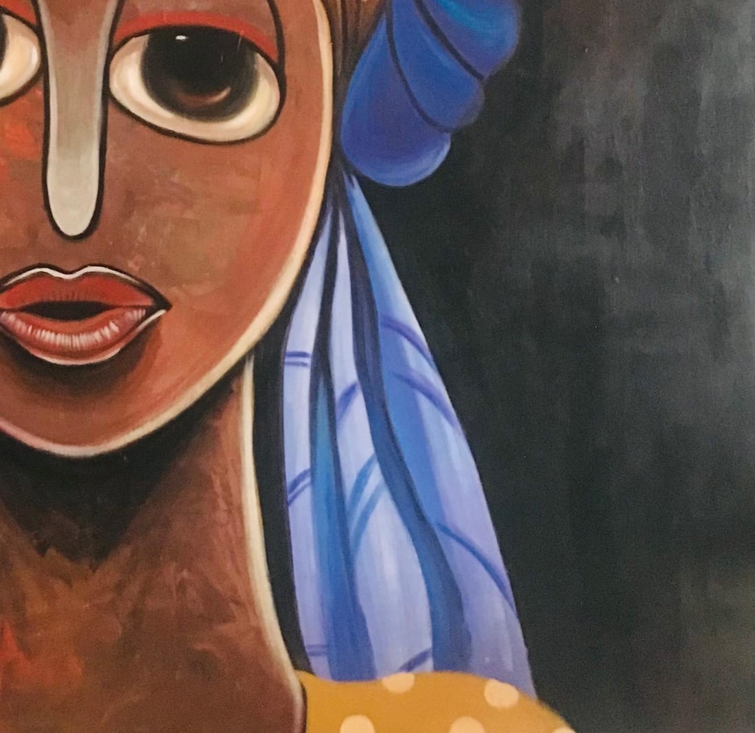 Achike Miracle Anayo, Aisha - 21st Century, Contemporary, Figurative. Neo-Expressionism, Africa, - 15