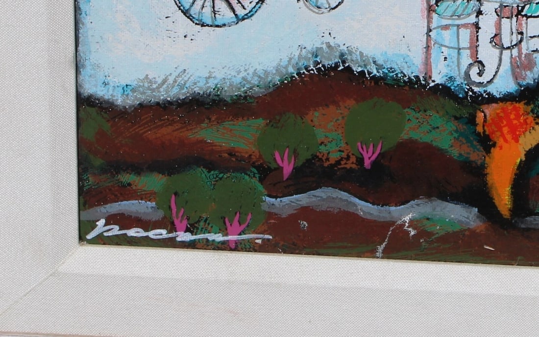 MICHAEL KACHAN Balloon Dance II AP Embellished Serigraph on Canvas Edition of 13 - 5