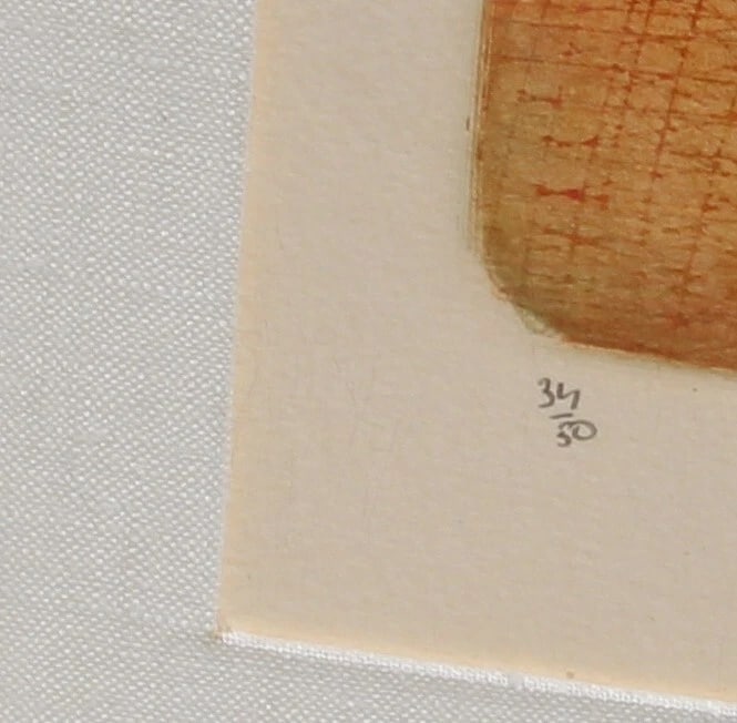 JEAN-LOUIS ARBARETAZ Mystical Flower Above a House S/N Etching Edition of 50 - 3