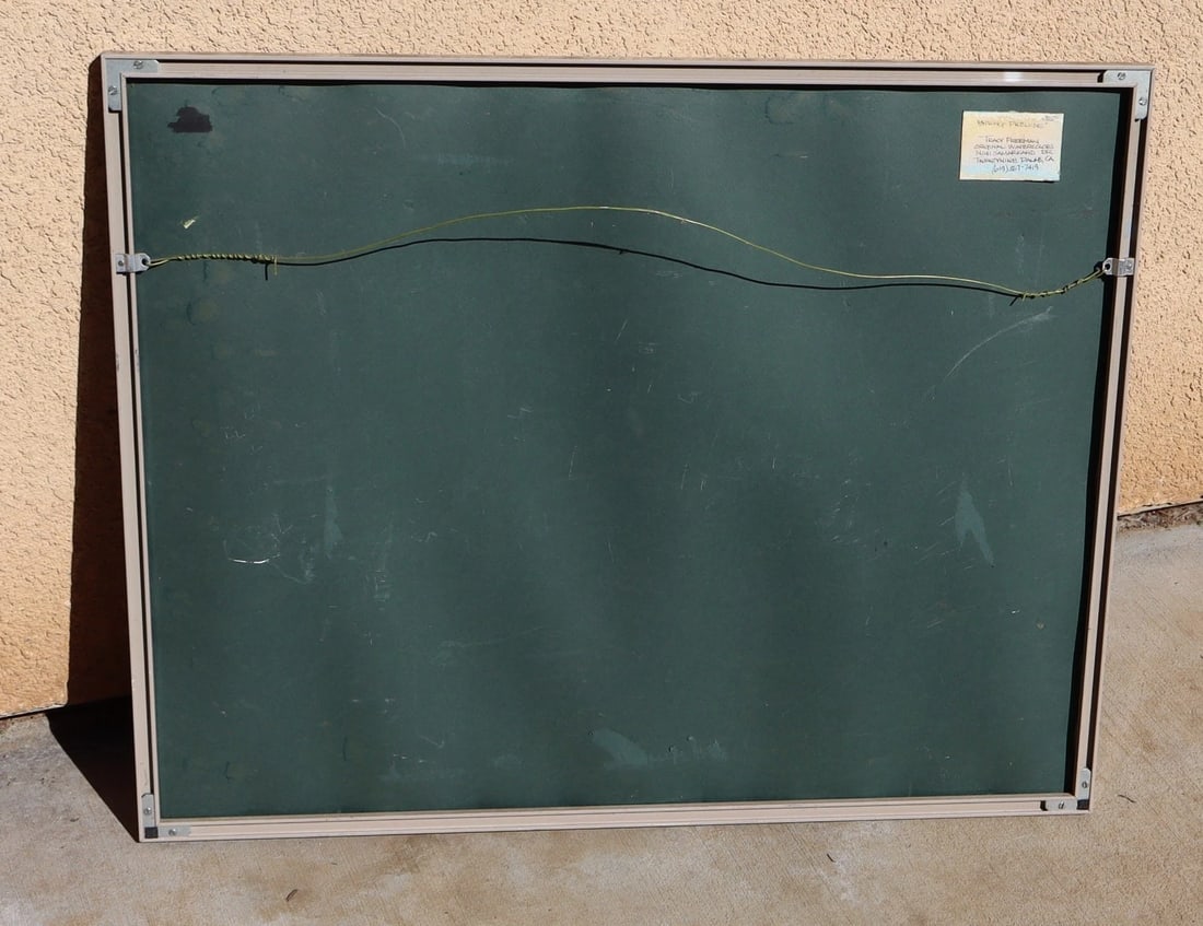 Tracy Freeman Palm Springs Desert Scene Original watercolor "Spring Prelude" - 5