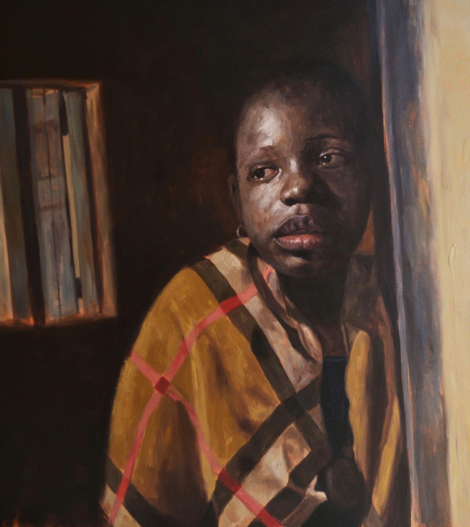 John Ali, Moment of Faith - 21st Century, Contemporary, Figurative Portrait, Children Art, 2024 - 5