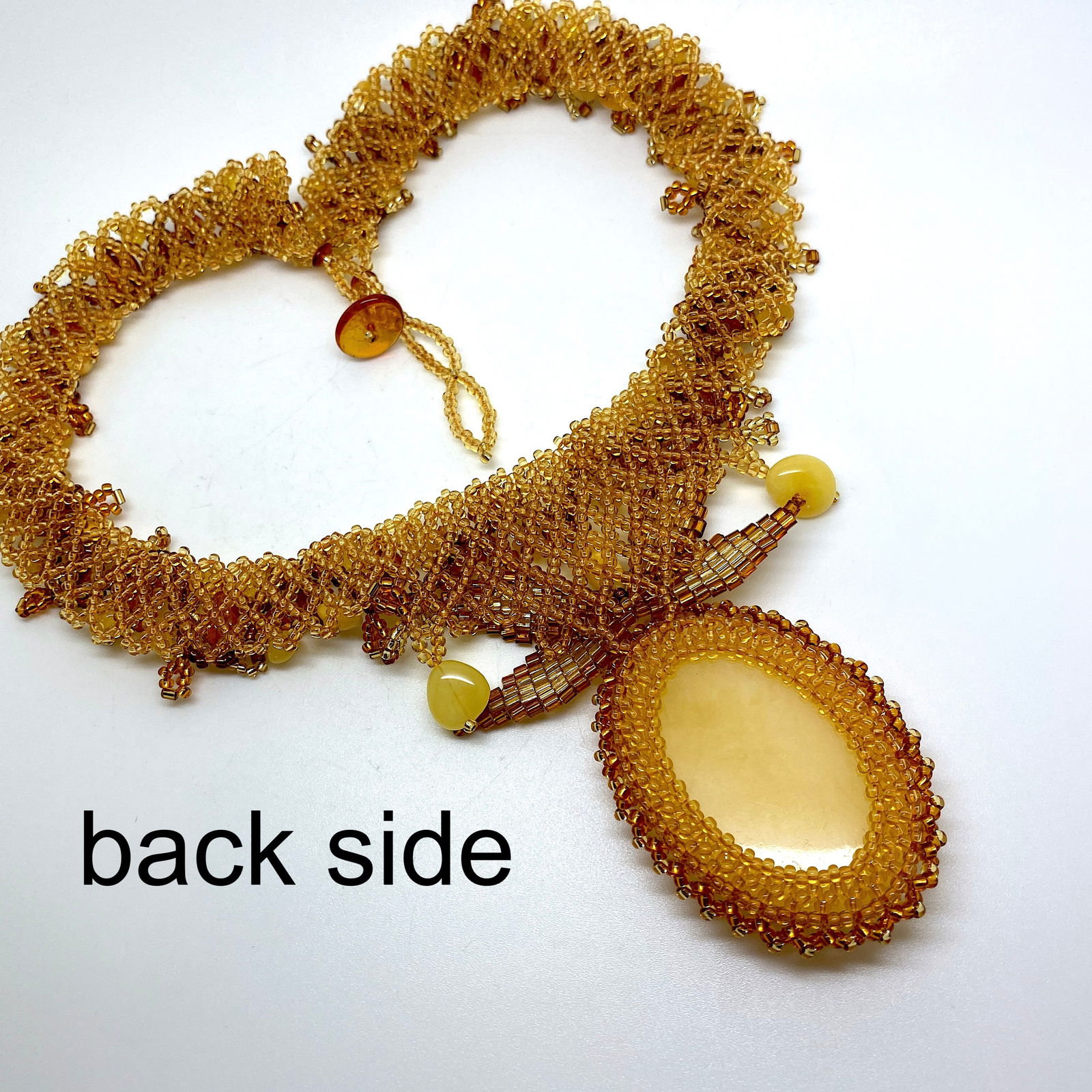 Outstanding Amber Cleopatra necklace - 9