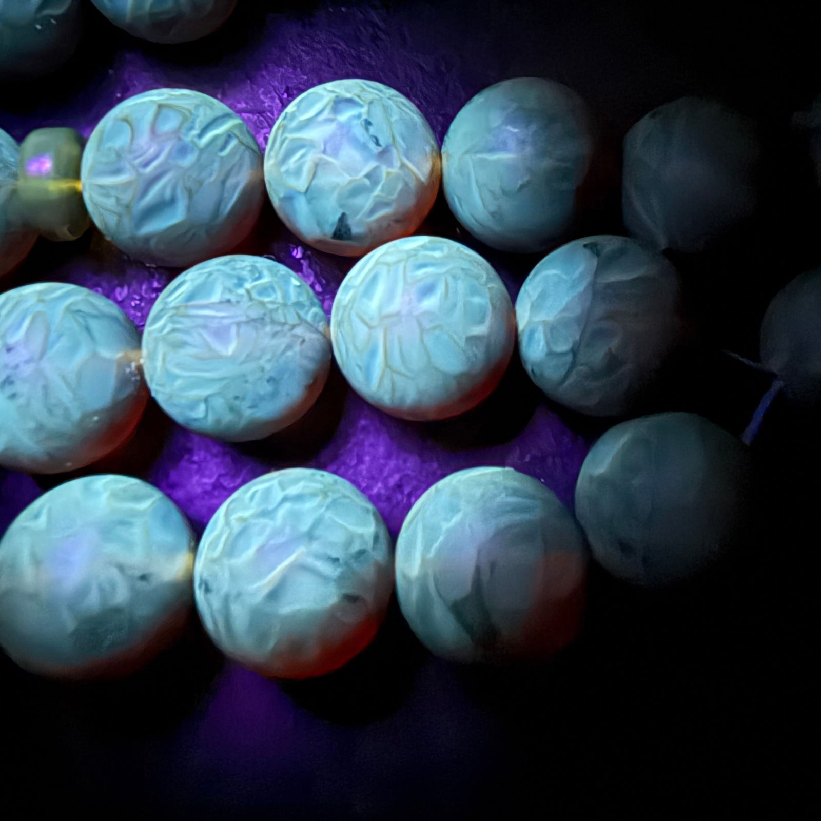 Unique and Impressive Amber Tesbih made from Round Amber beads - 10