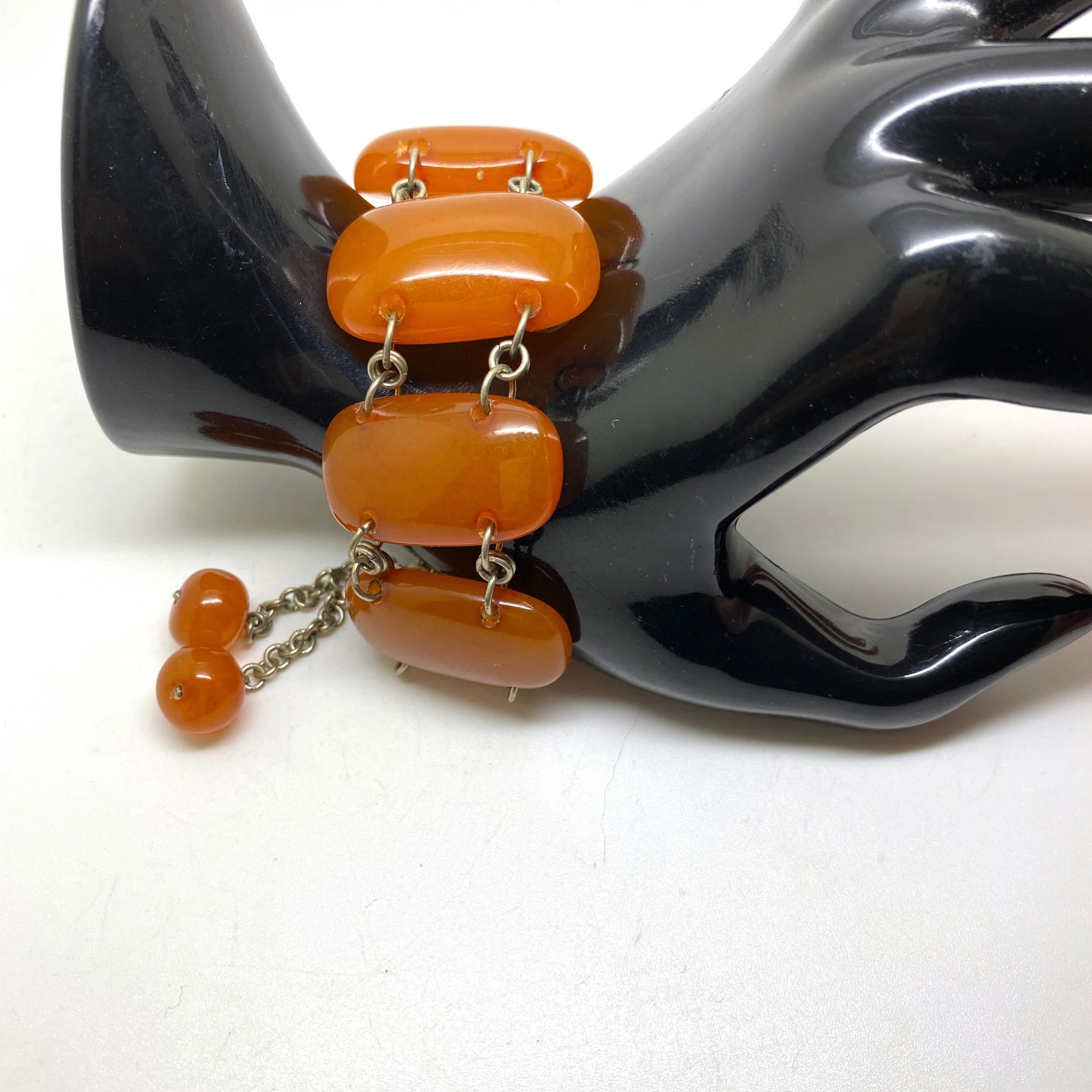 Antique Amber Bracelet made from Amber beads (1 of 9)