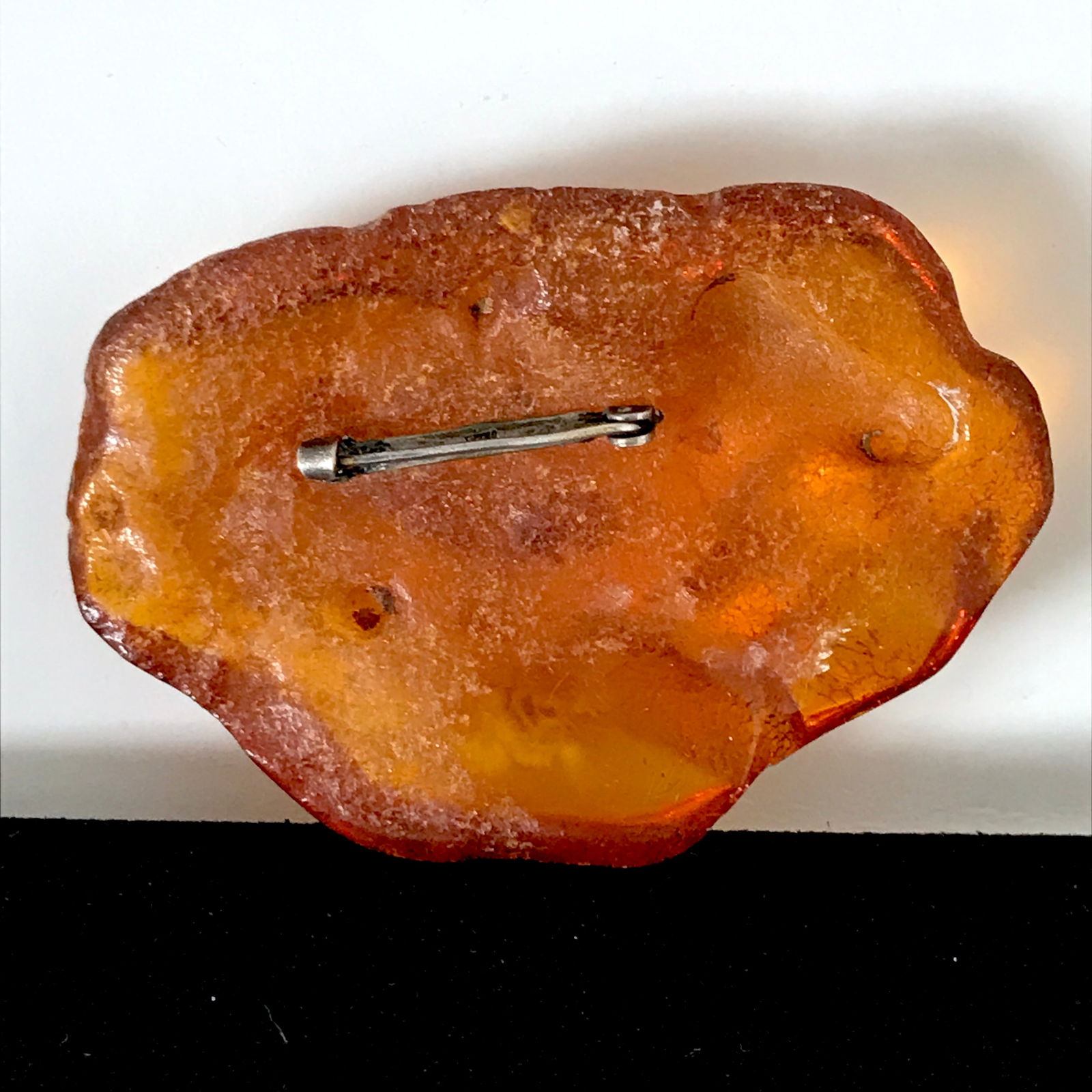 Phenomenal Vintage Amber Brooch - 5