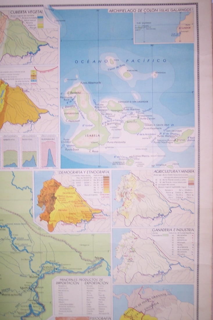 Mapa De La Republica del Ecuador - 3