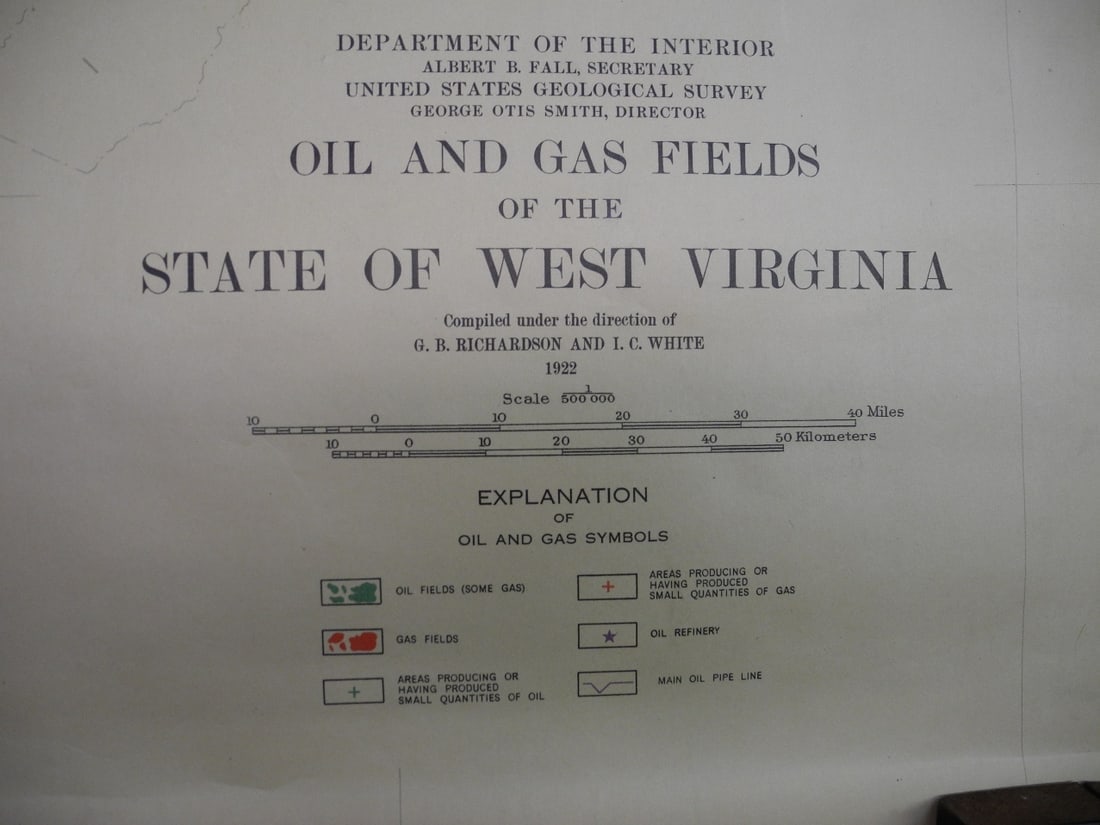 Oil and Gas fields of the State of West Virginia - 2