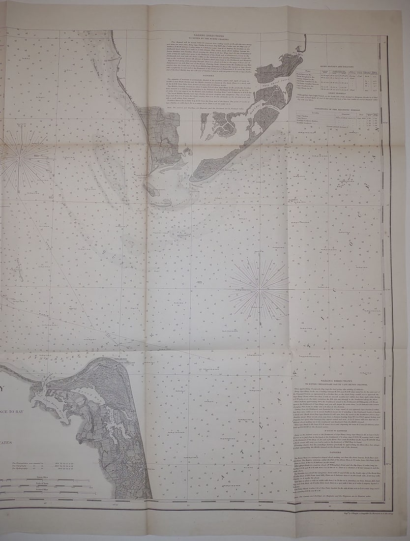Coast Chart No. 36 Chesapeake Bay Sheet No. 6 from the Mouth of the York River to The Entrance to - 4