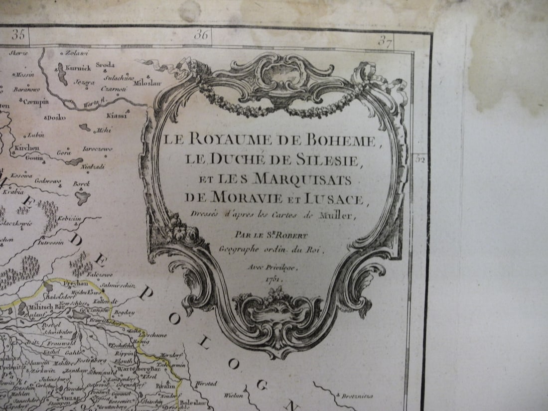 Le Royaume De Boheme, Le Duche De Silesie, Et Les Maquisats De Moravie Et Lusace, - 2