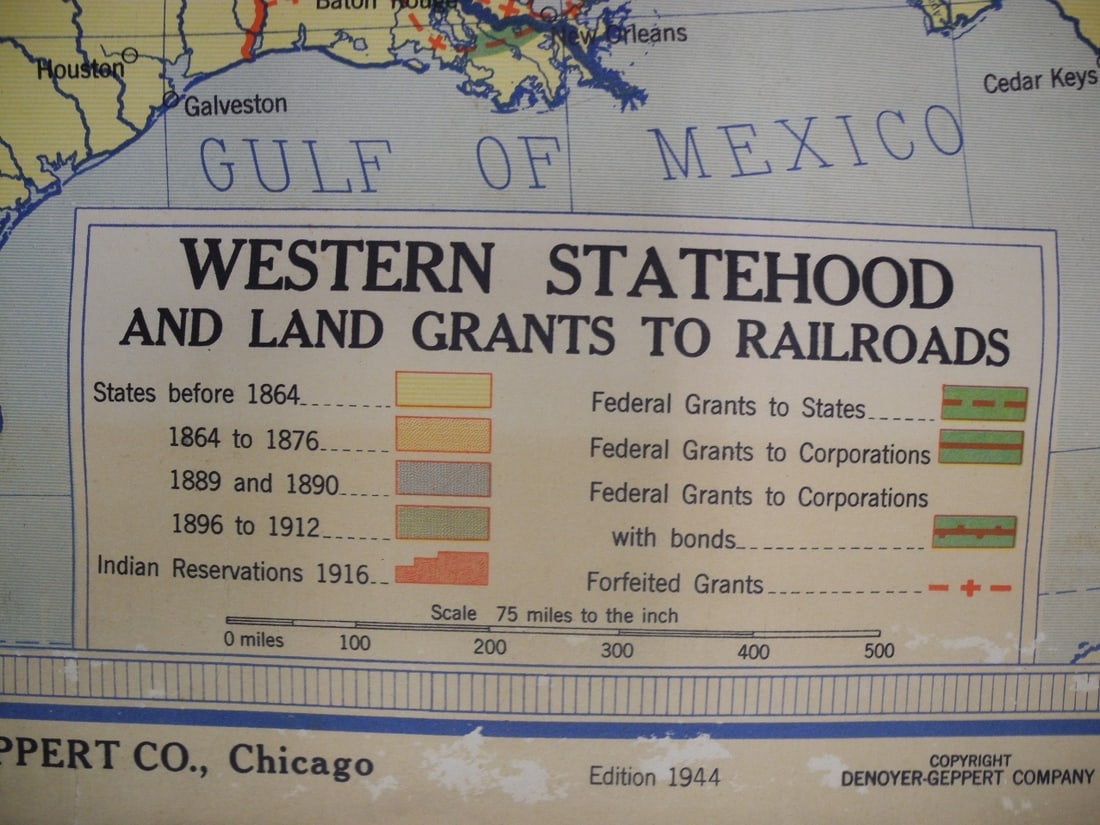 A18 Western Statehood and Land Grants to Railroads / A20 Resources and Conservation - 4