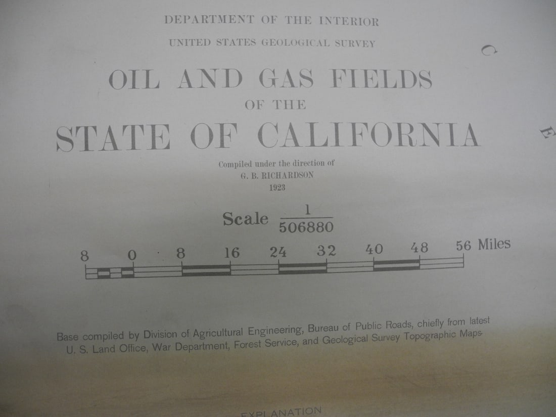 Oil and Gas fields of the State of California - 2
