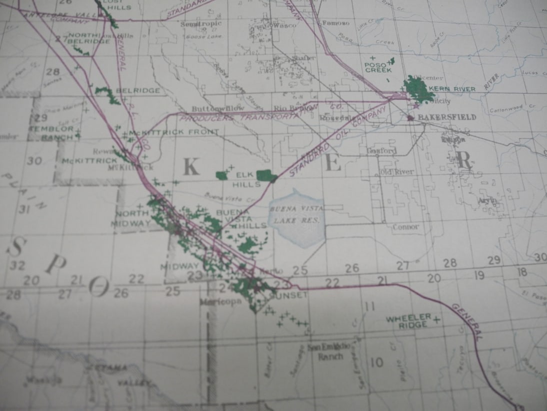 Oil and Gas fields of the State of California - 4
